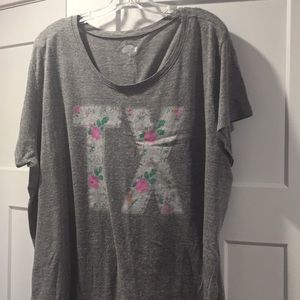 Texas Heather Grey T-shirt